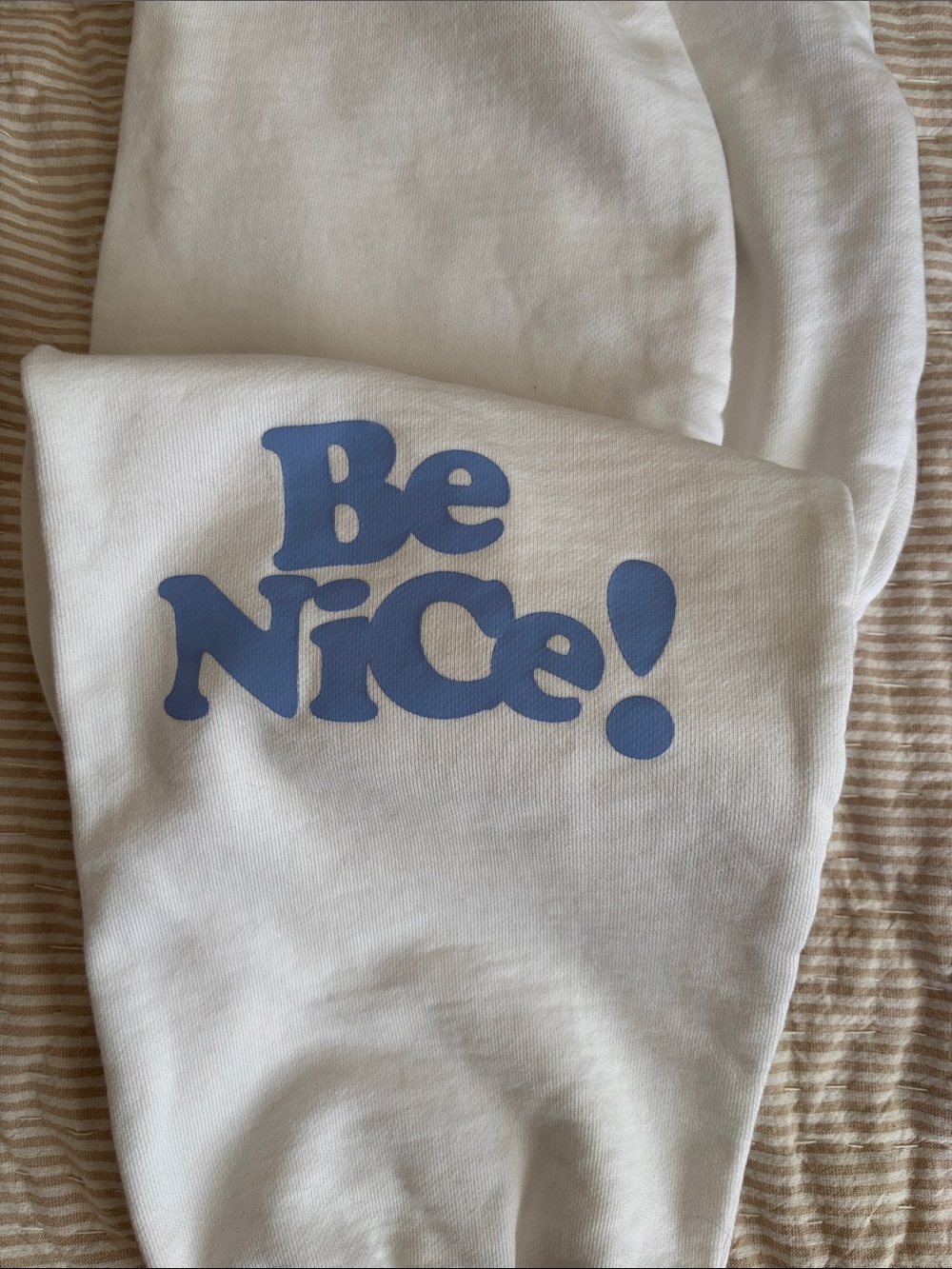 Mayfair Group white kitten be nice sweatpants - Women's Relaxed Jogger XS - Picture 6 of 8